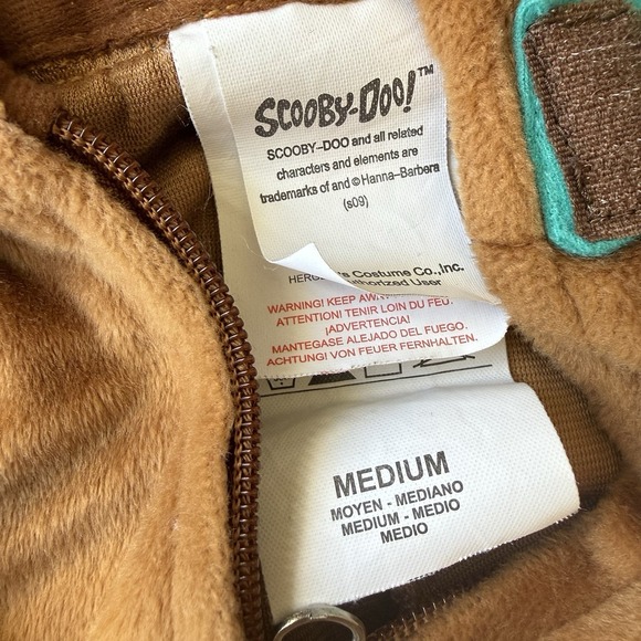 Rubie Scooby Doo Deluxe Costume Bodysuit Child Youth Medium (Kid 5-7 yrs) Plush - Picture 15 of 16